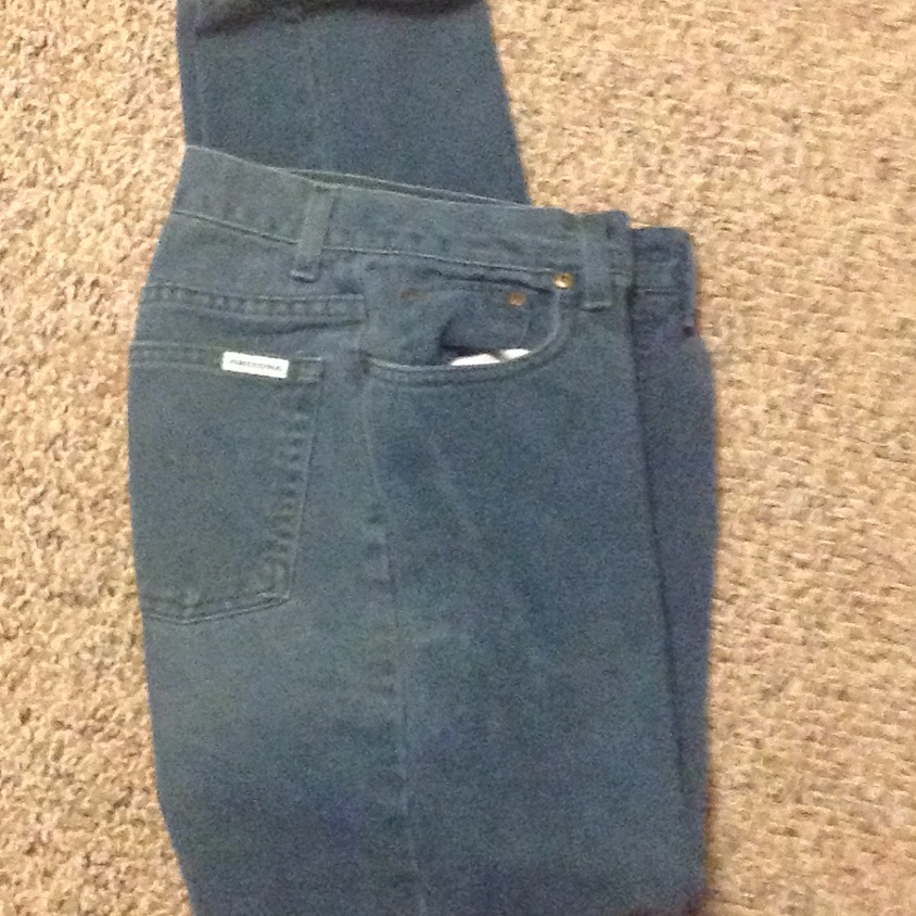 Arizona Womens Vintage Jeans Size 3a Green